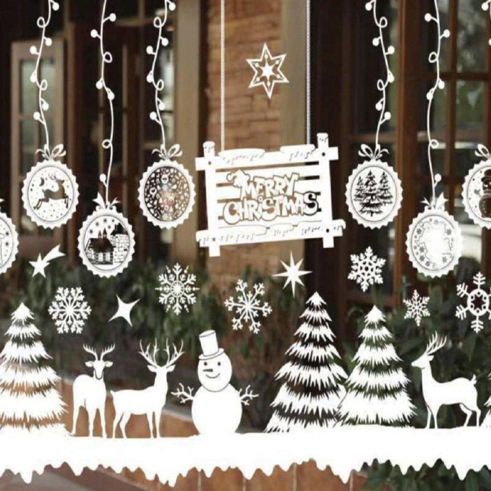 Decal trang trí noel không khí noel