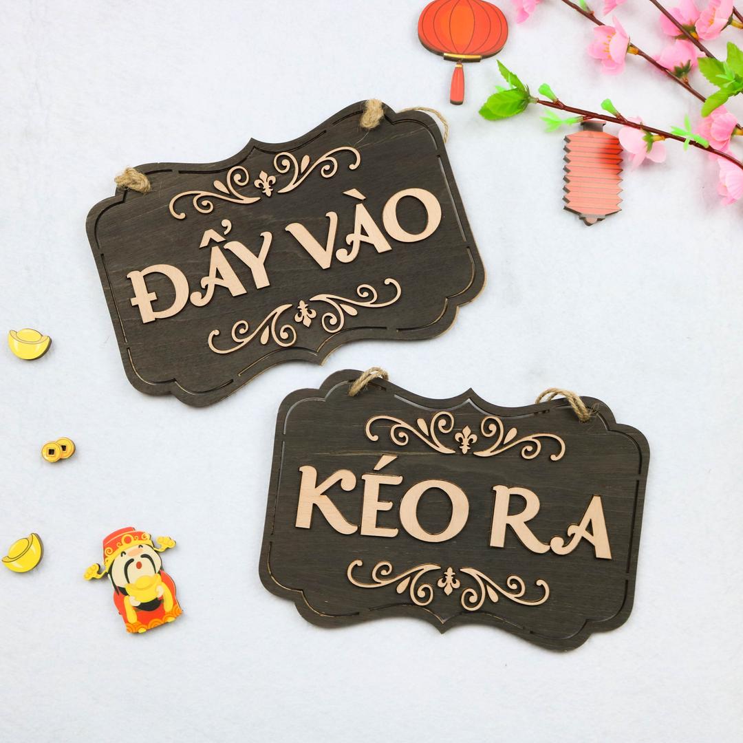 Bảng Treo Cửa Ra Vào