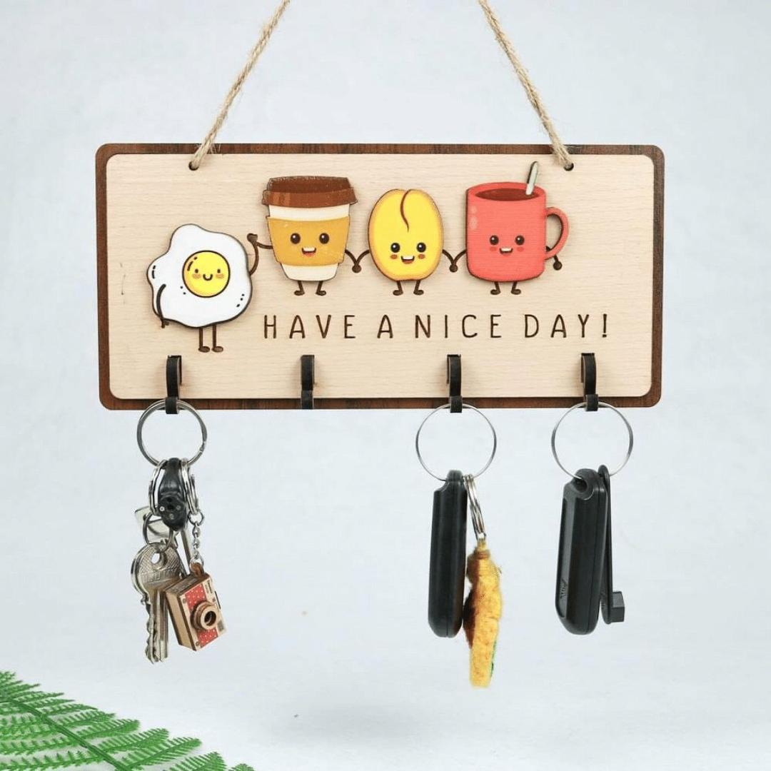 Bảng gổ handmade trang trí Have a nice day