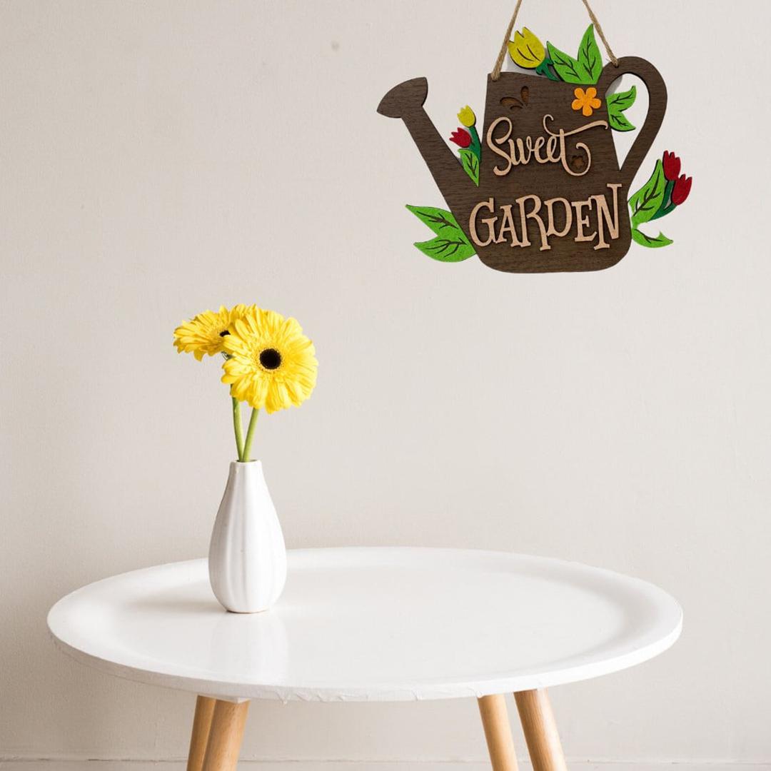 Bảng gỗ handmade trang trí tường Sweet Garden
