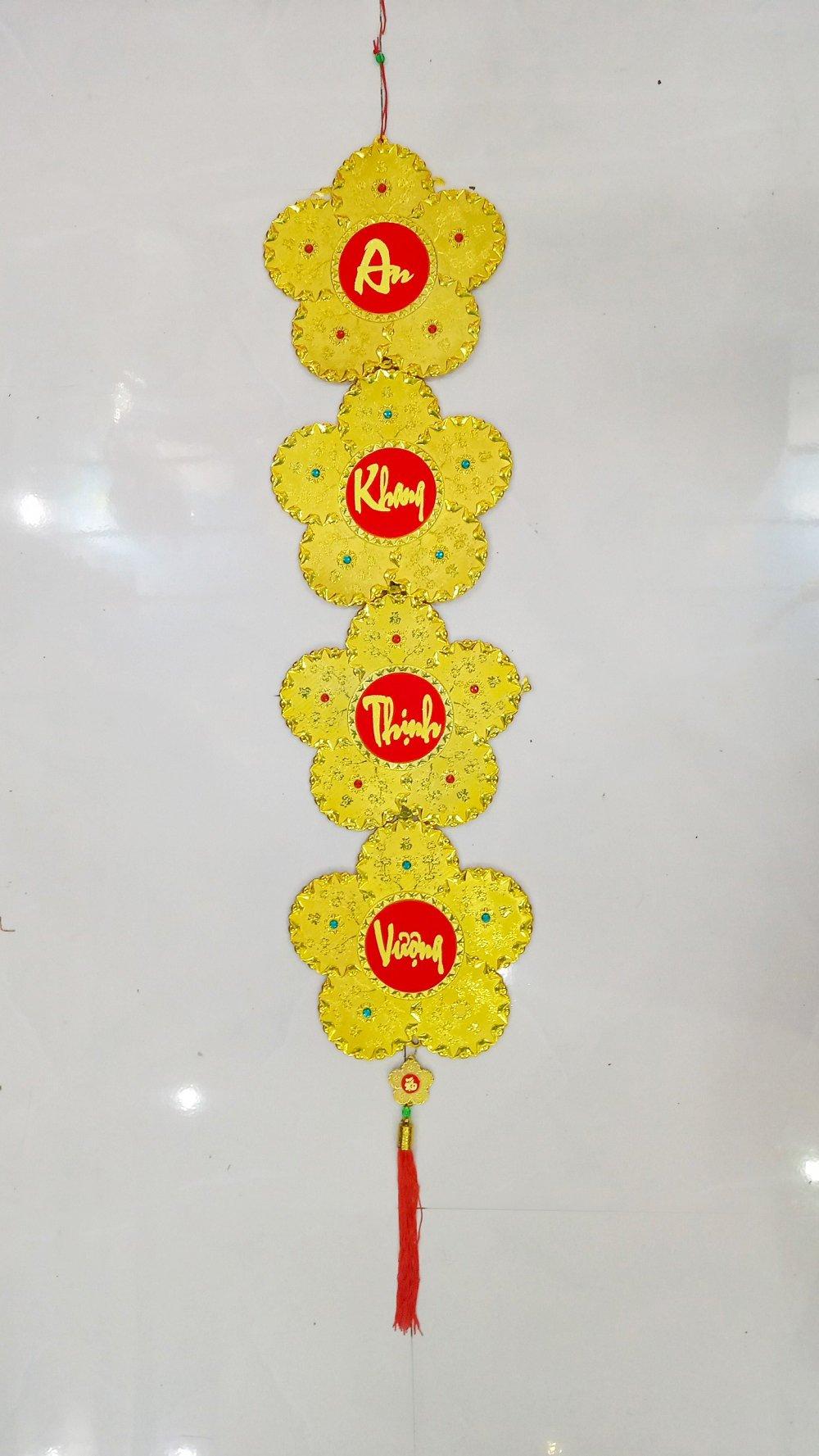 Dây lộc treo trang trí tết An Khang Thịnh Vượng mẫu 1