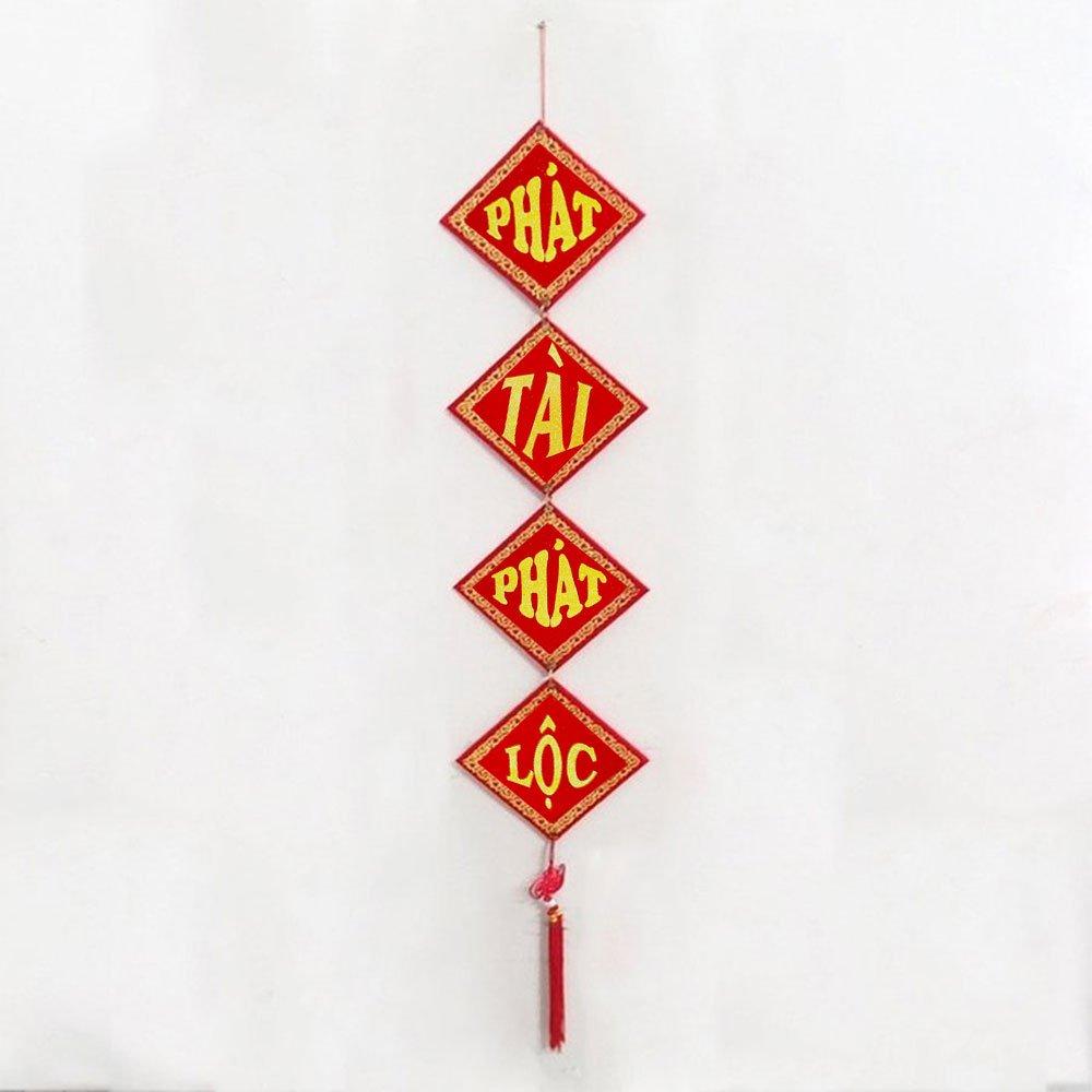 Liễn Vuông Phát Tài Phát Lộc Trang Trí Tết