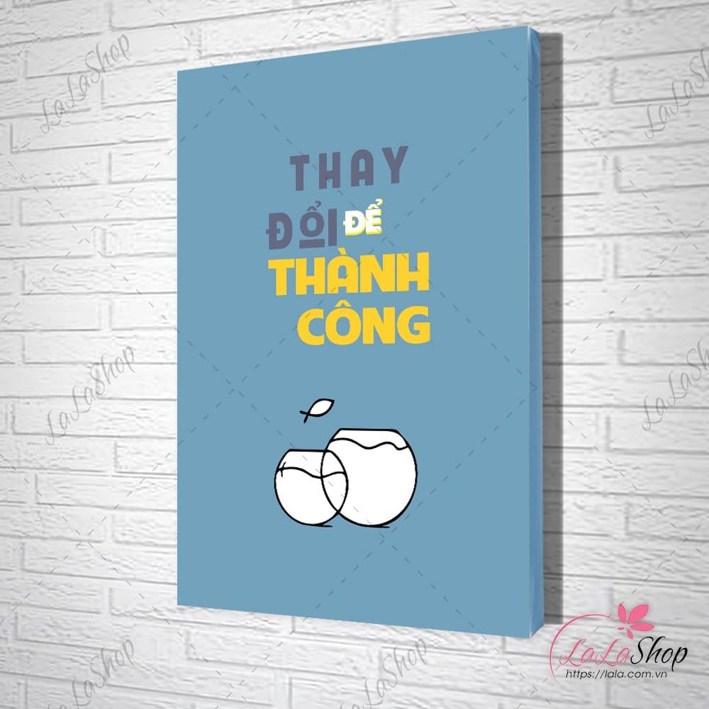 Tranh Văn Phòng Thay Đổi Để Thành Công