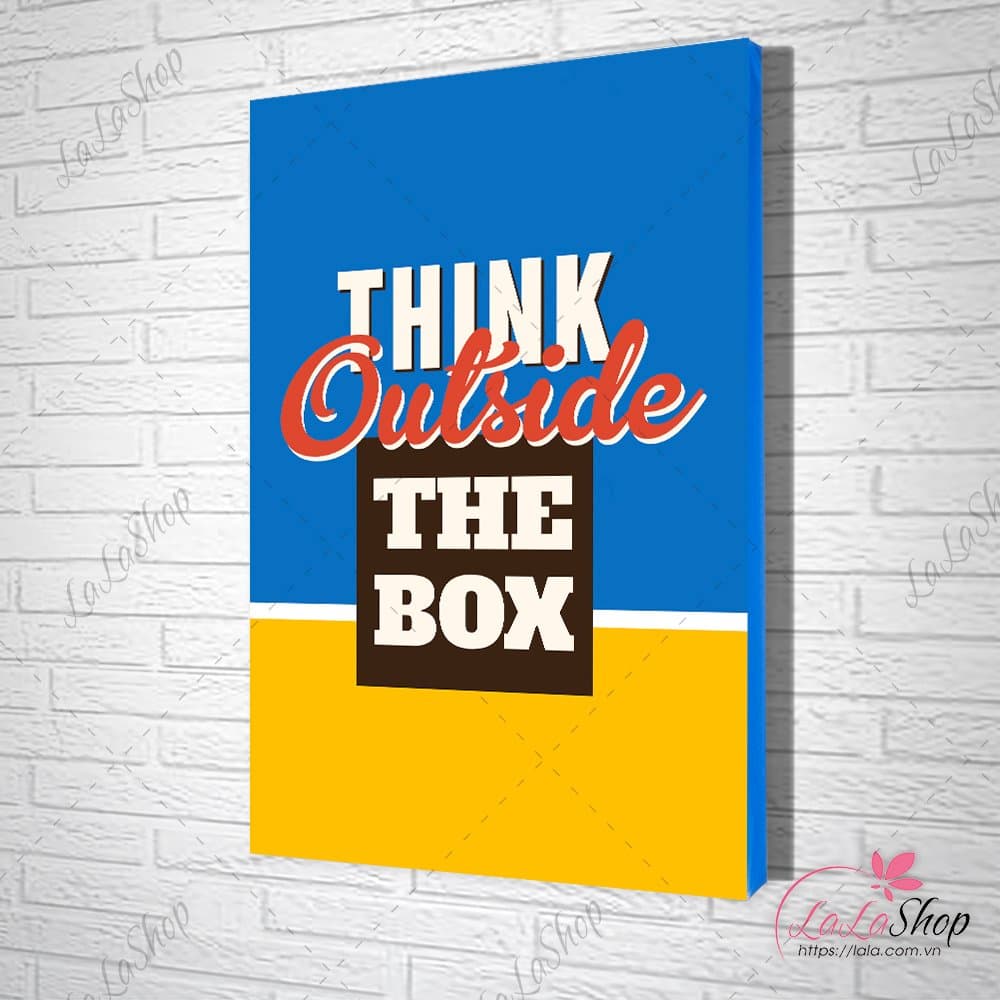 Tranh Văn Phòng Think Outside The Box