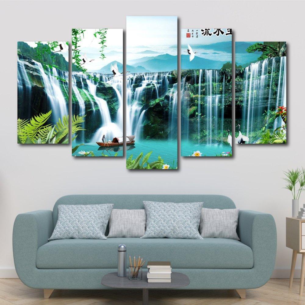Tranh treo tường thác nước hùng vĩ