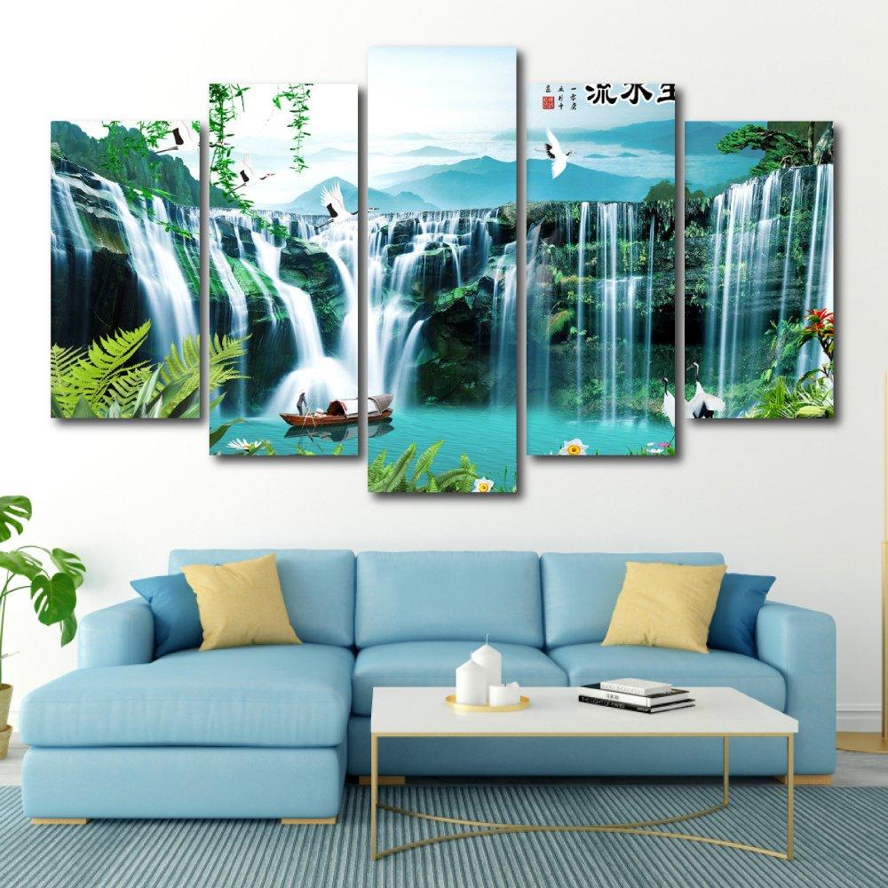 Tranh treo tường thác nước hùng vĩ