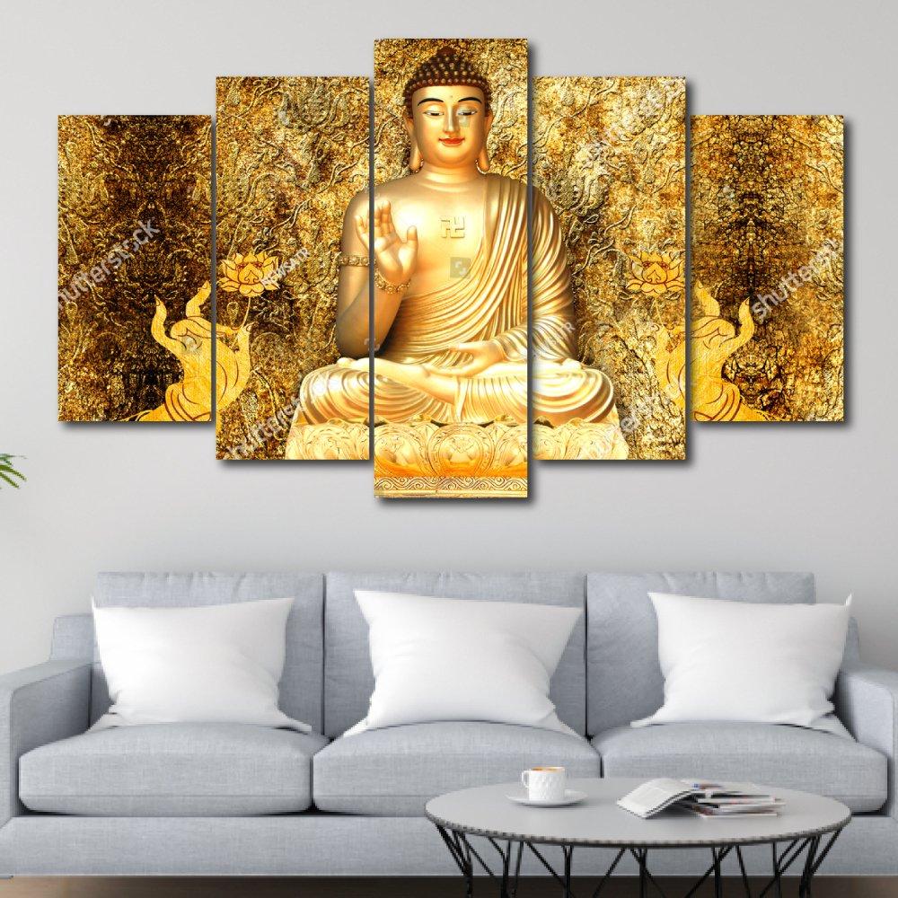 Bộ tranh treo tường 3d Đức Phật 7