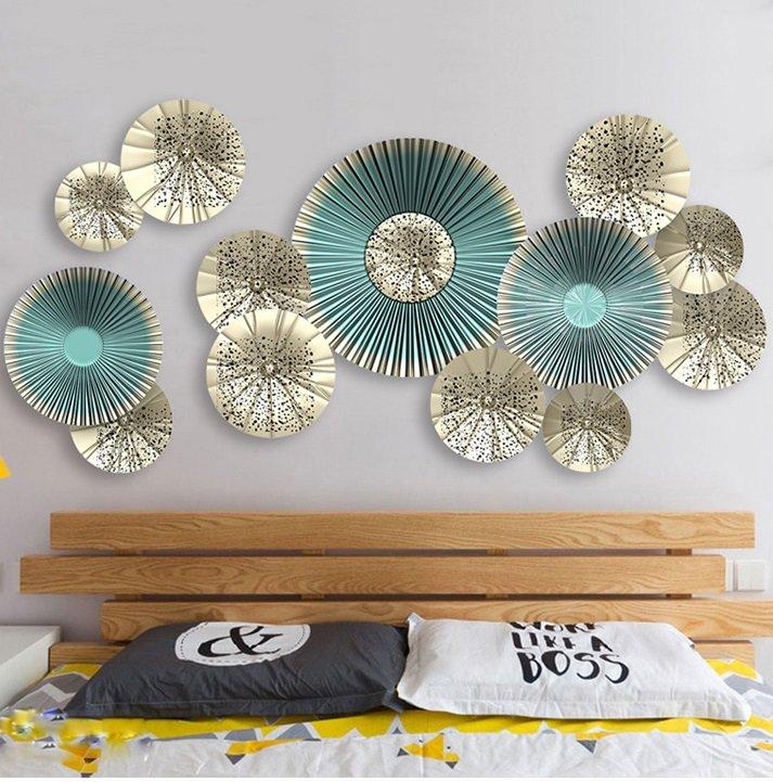Decal dán tường tranh sắt nghệ thuật