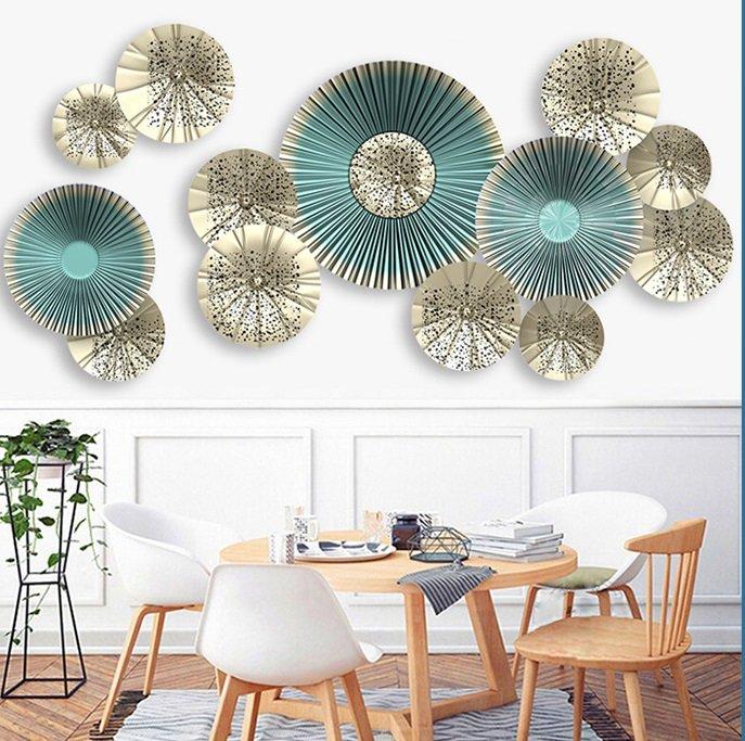 Decal dán tường tranh sắt nghệ thuật