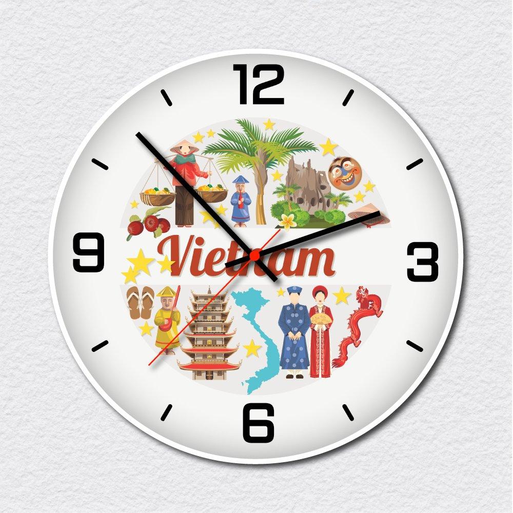 Đồng hồ vintage welcome to Viet Nam