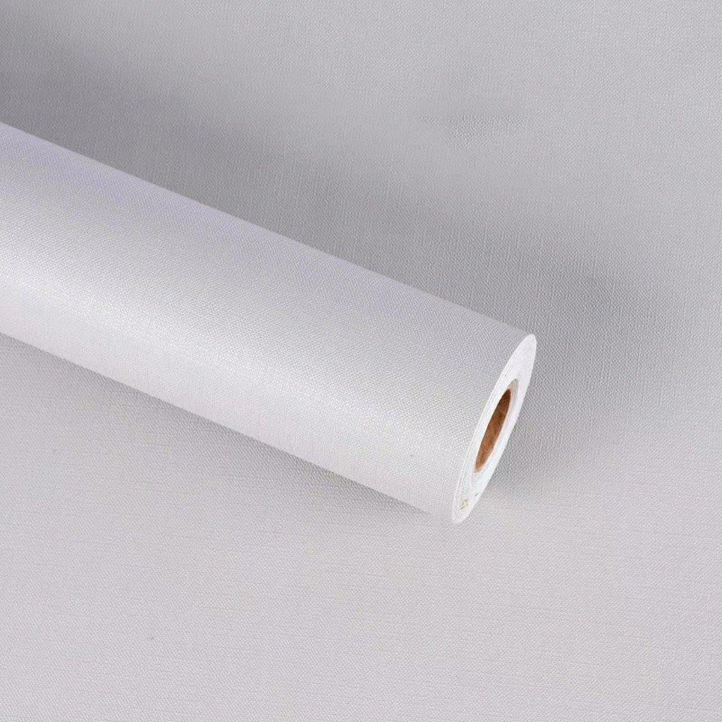 Giấy Dán Tường Màu Xám Nhạt Nhám Cuộn 0,45x10m