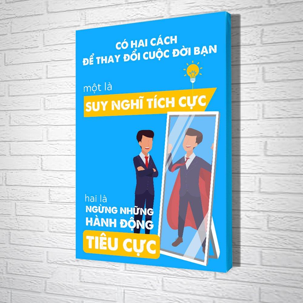 Tranh Văn Phòng Có Hai Cách Để Thay Đổi Cuộc Đời Bạn