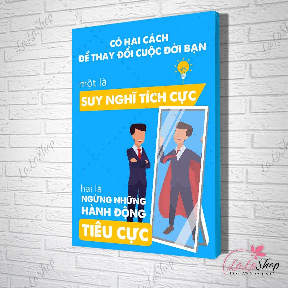 Tranh Văn Phòng Có Hai Cách Để Thay Đổi Cuộc Đời Bạn