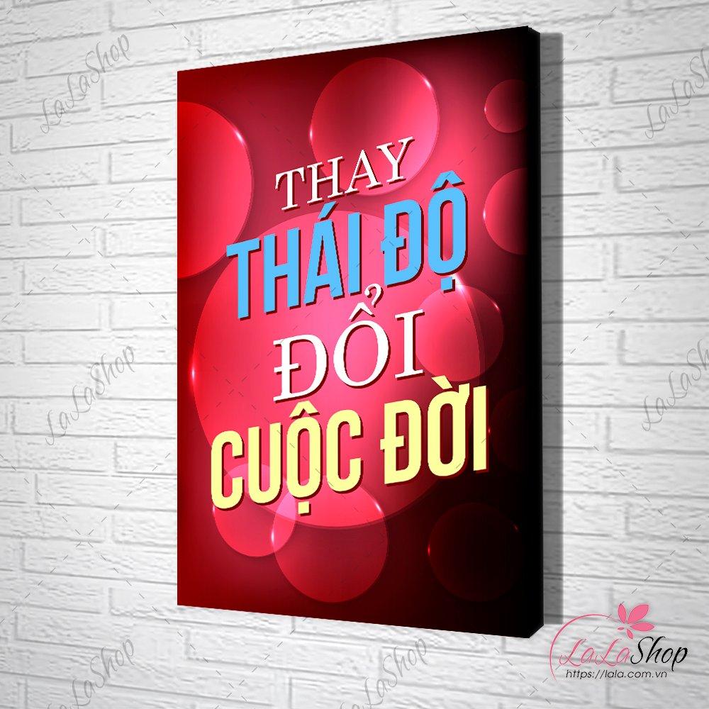 Tranh Văn Phòng Thay Thái Độ Đổi Cuộc Đời