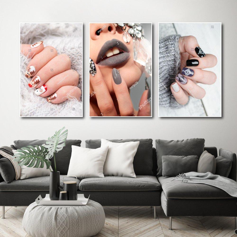 Tranh Treo Tường Nail Nghệ Thuật 32