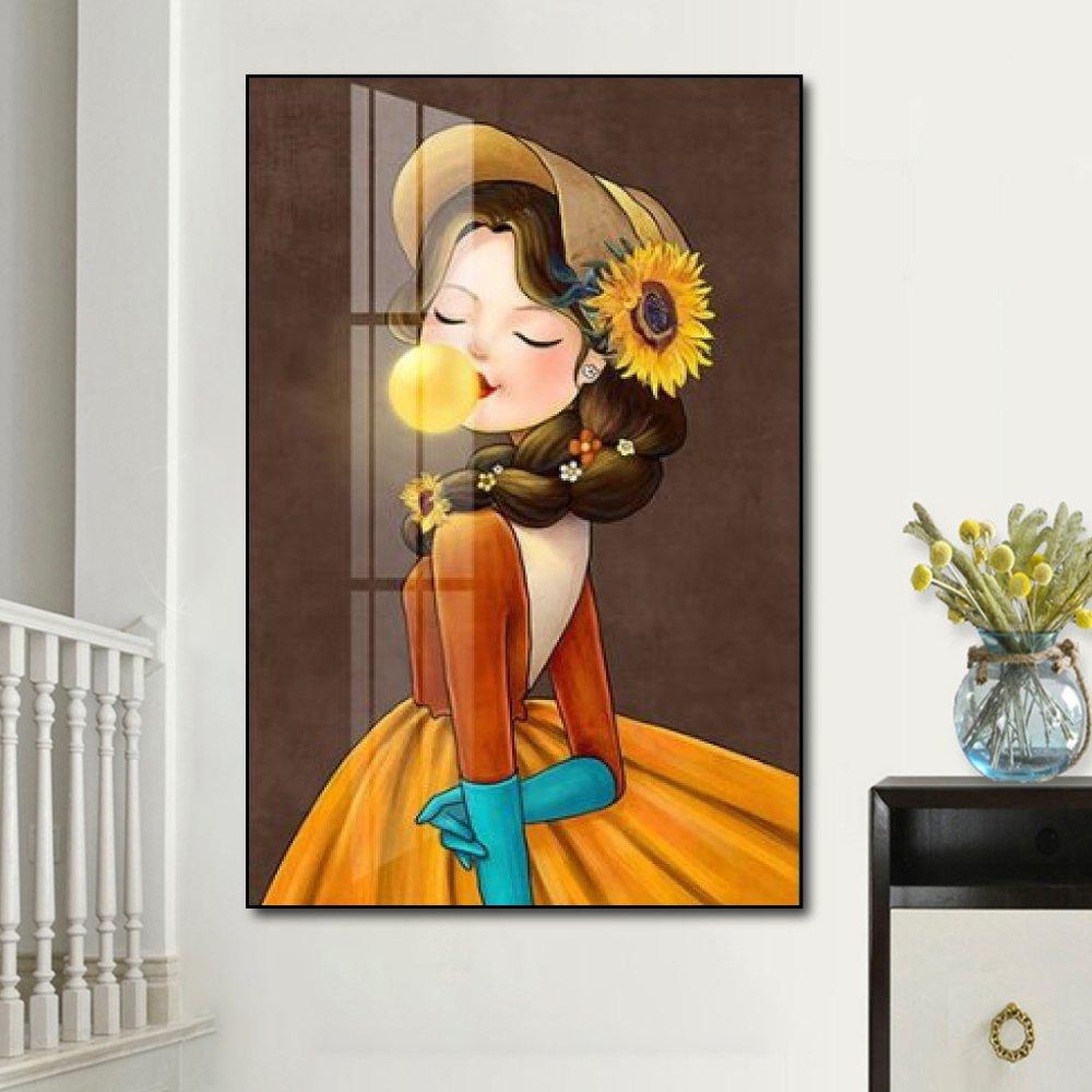 Tranh Treo Tường Cô Gái Nghệ Thuật 17