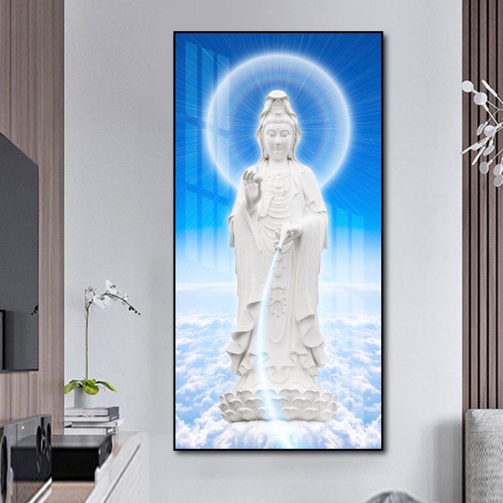 Tranh treo tường tượng bồ tát quan âm