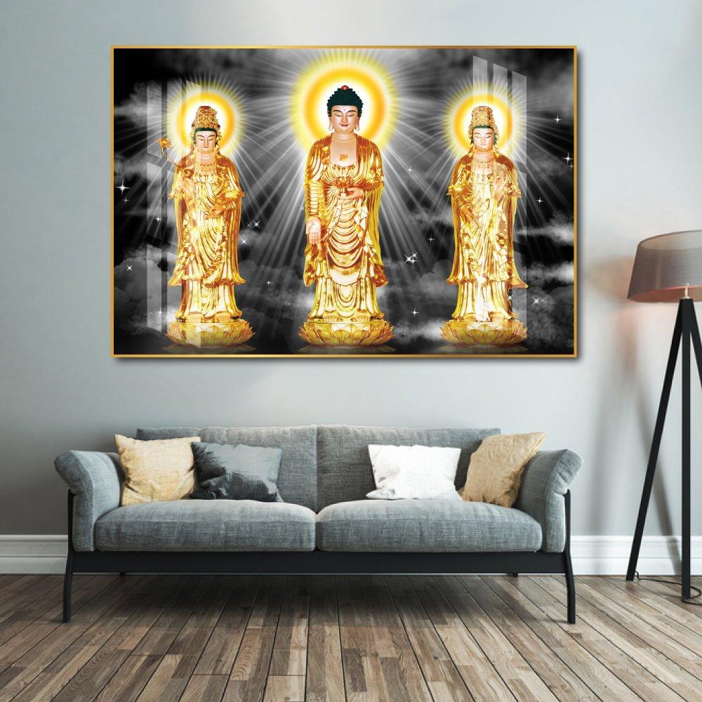 Tranh treo tường tam thế phật