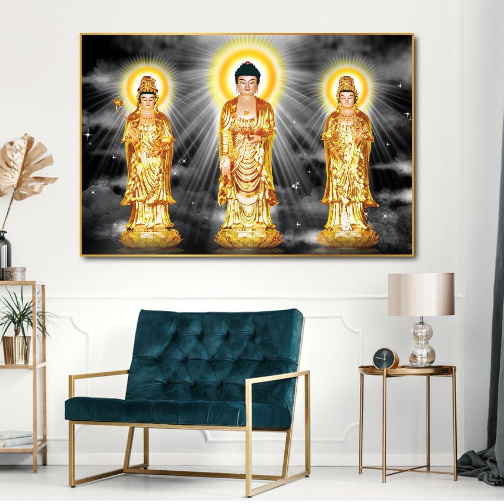 Tranh treo tường tam thế phật