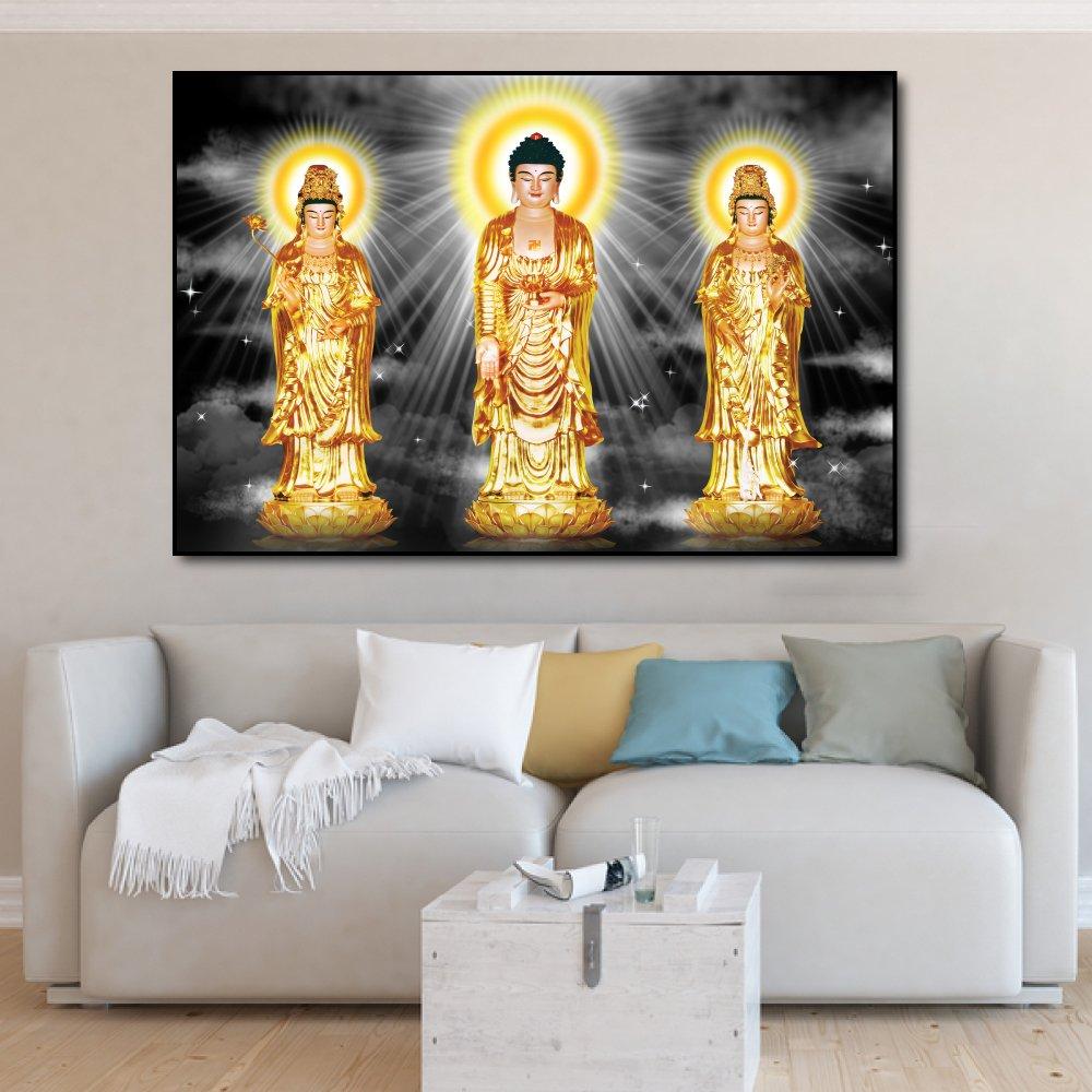 Tranh treo tường tam thế phật