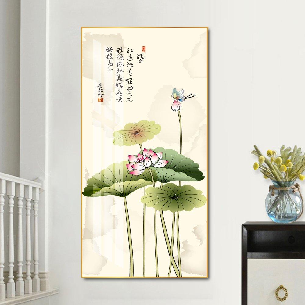 Tranh treo tường bông sen hồng