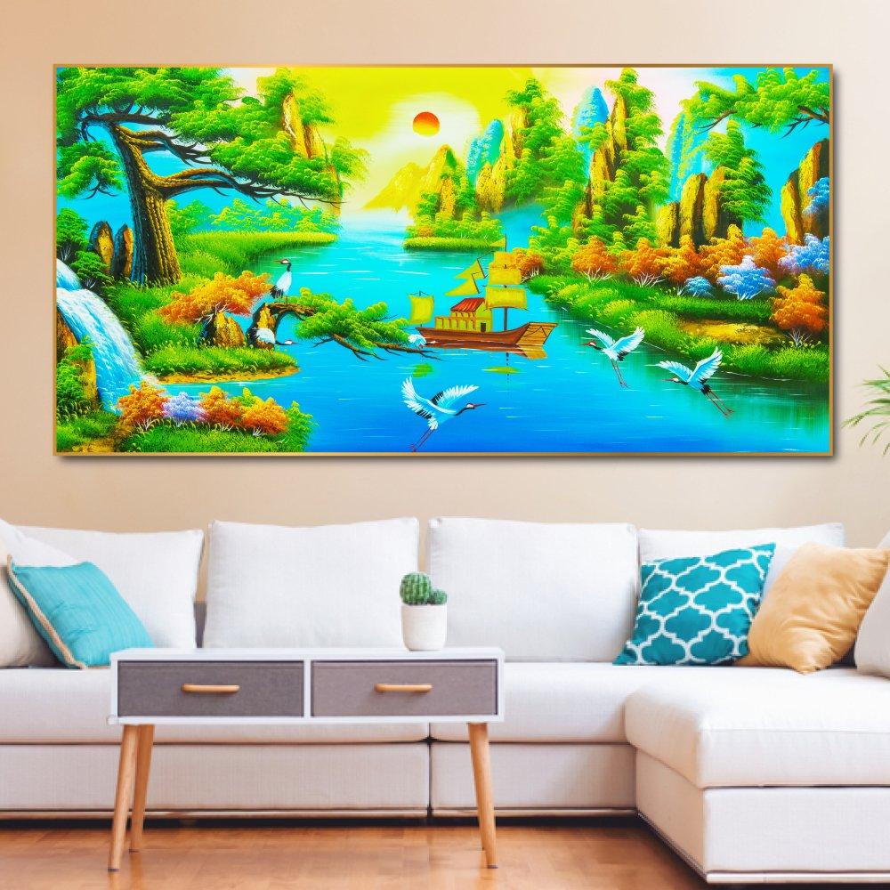 Tranh Treo Tường Phong Cảnh Nghệ Thuật 2