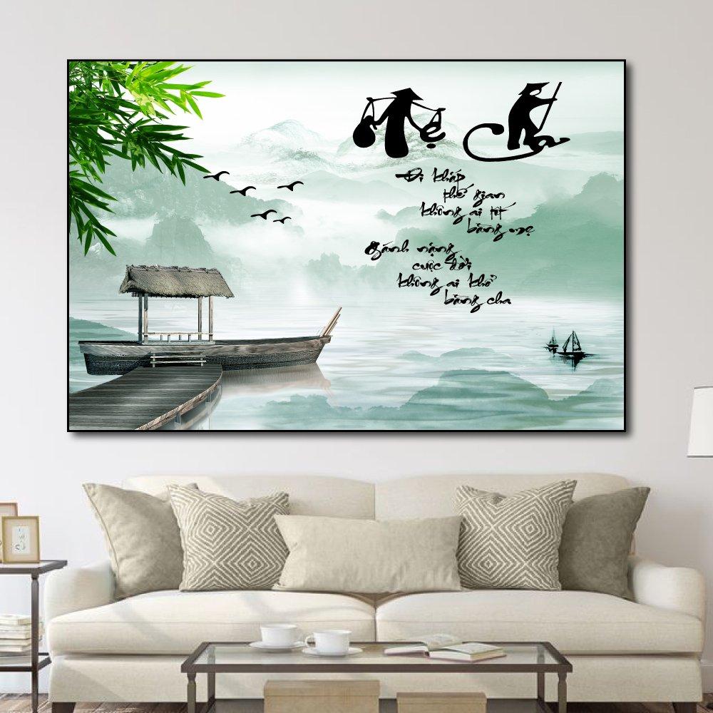 Tranh Treo Tường Thư Pháp Cha Mẹ