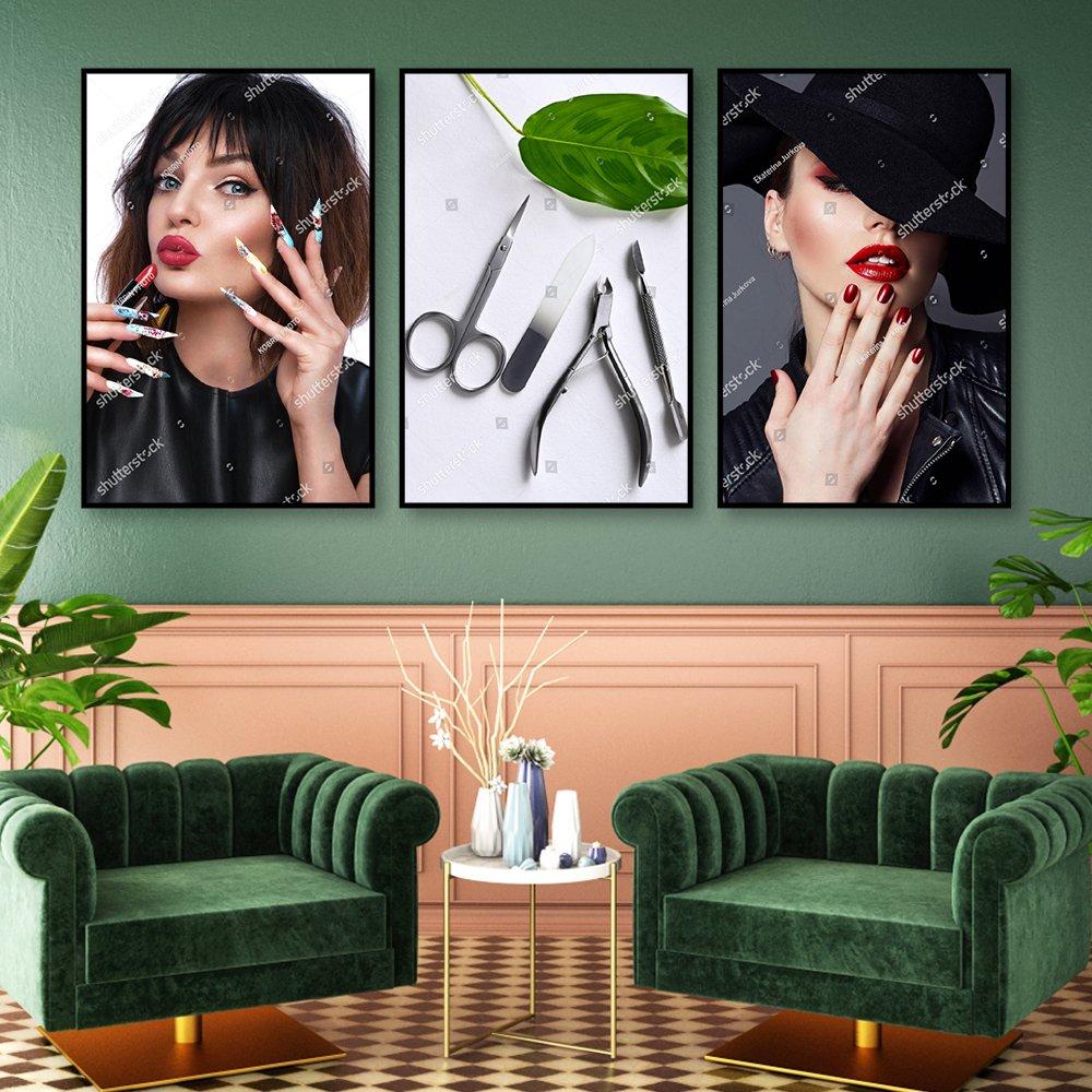 Tranh Treo Tường Nghệ Thuật Nail Spa 18