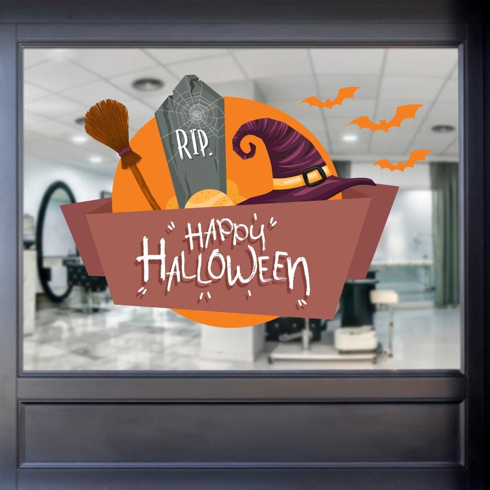 Decal trang trí halloween kinh dị