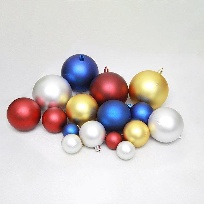 Đồ Trang Trí Noel 6 Quả Châu Mờ