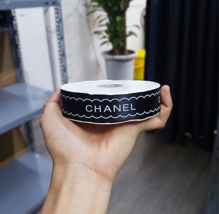 Combo 10m cuộn ruy băng chanel nhiều màu