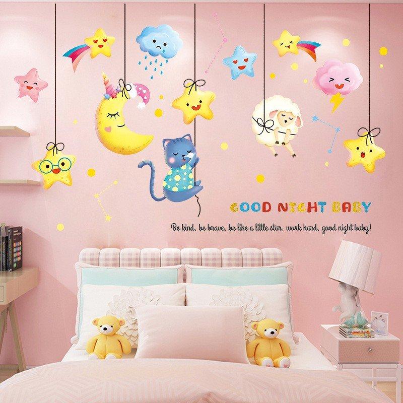 Decal dán tường Good night baby