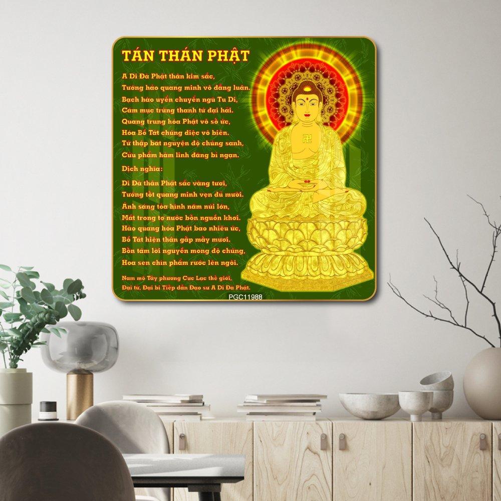 Tranh treo tường tán thán phật
