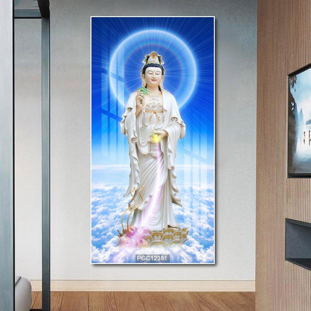 Tranh treo tường quan thế âm bồ tát 06