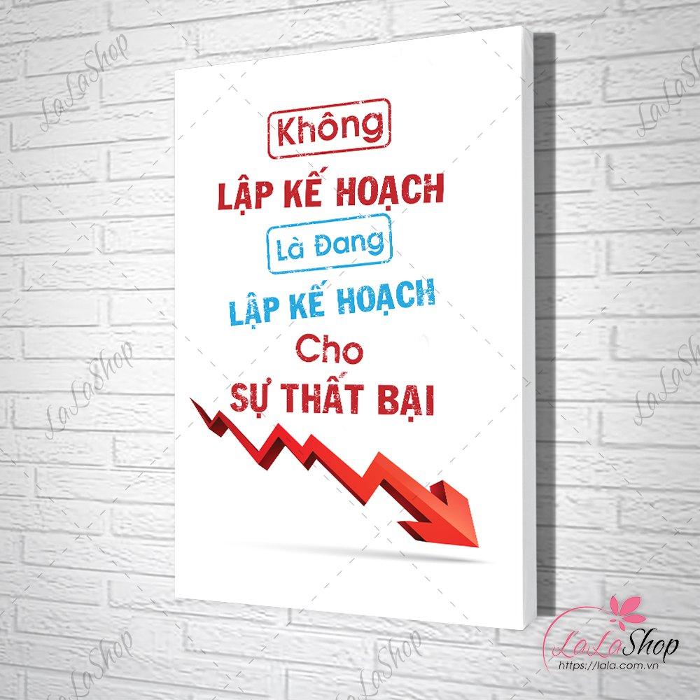 Tranh treo tường không lập kế hoạch