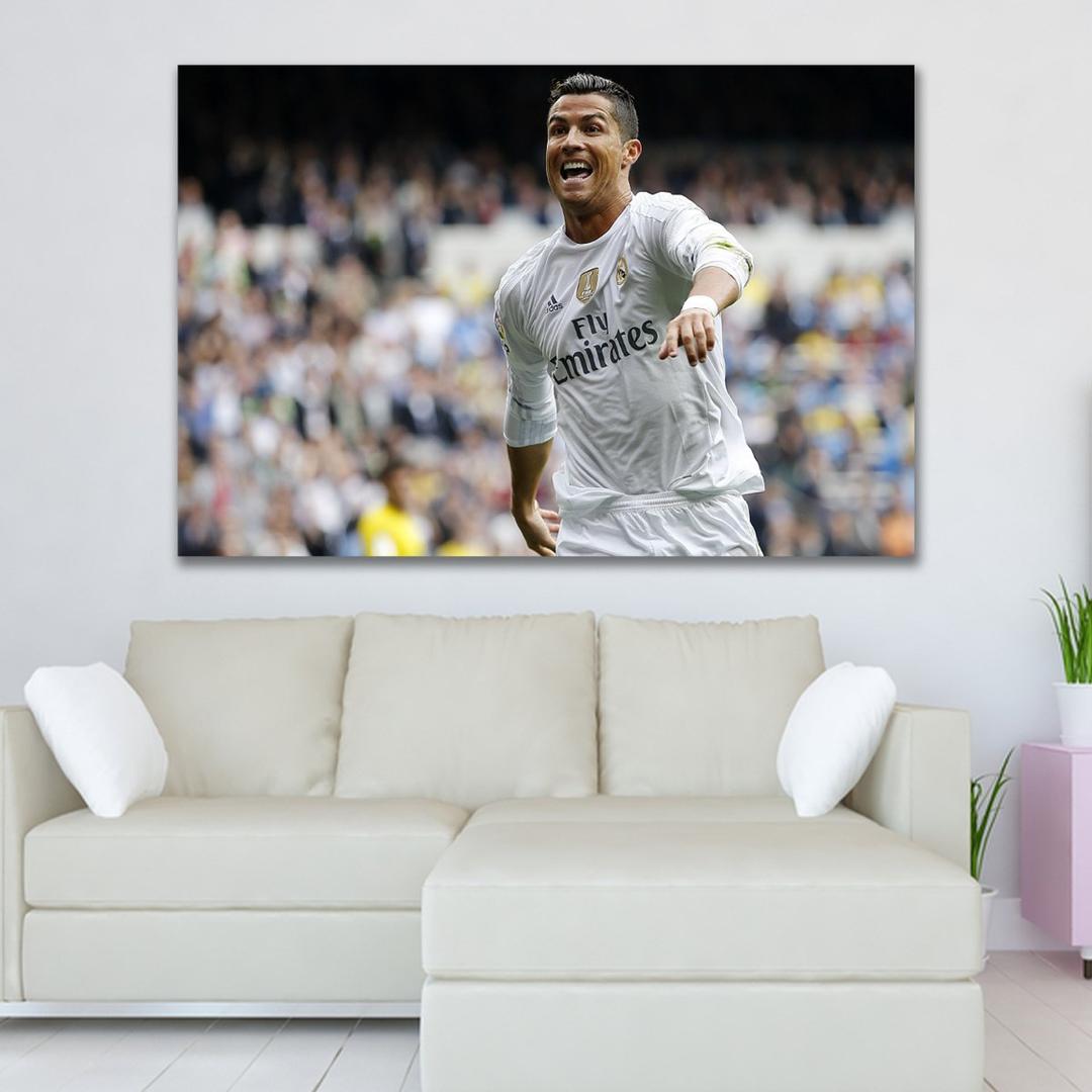 Tranh treo tường cầu thủ Cristiano Ronaldo