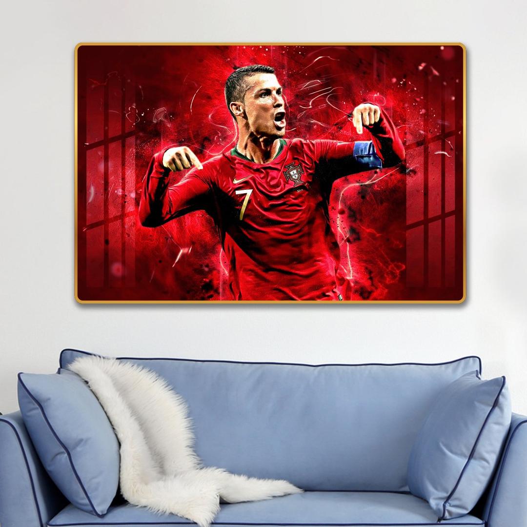 Tranh treo tường cầu thủ Cristiano Ronaldo 4