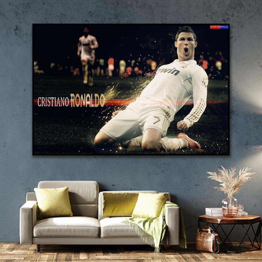 Tranh treo tường cầu thủ Cristiano Ronaldo 8