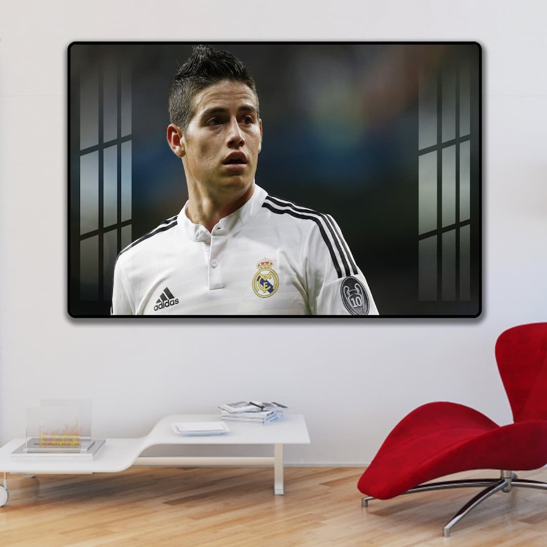 Tranh treo tường cầu thủ James Rodriguez