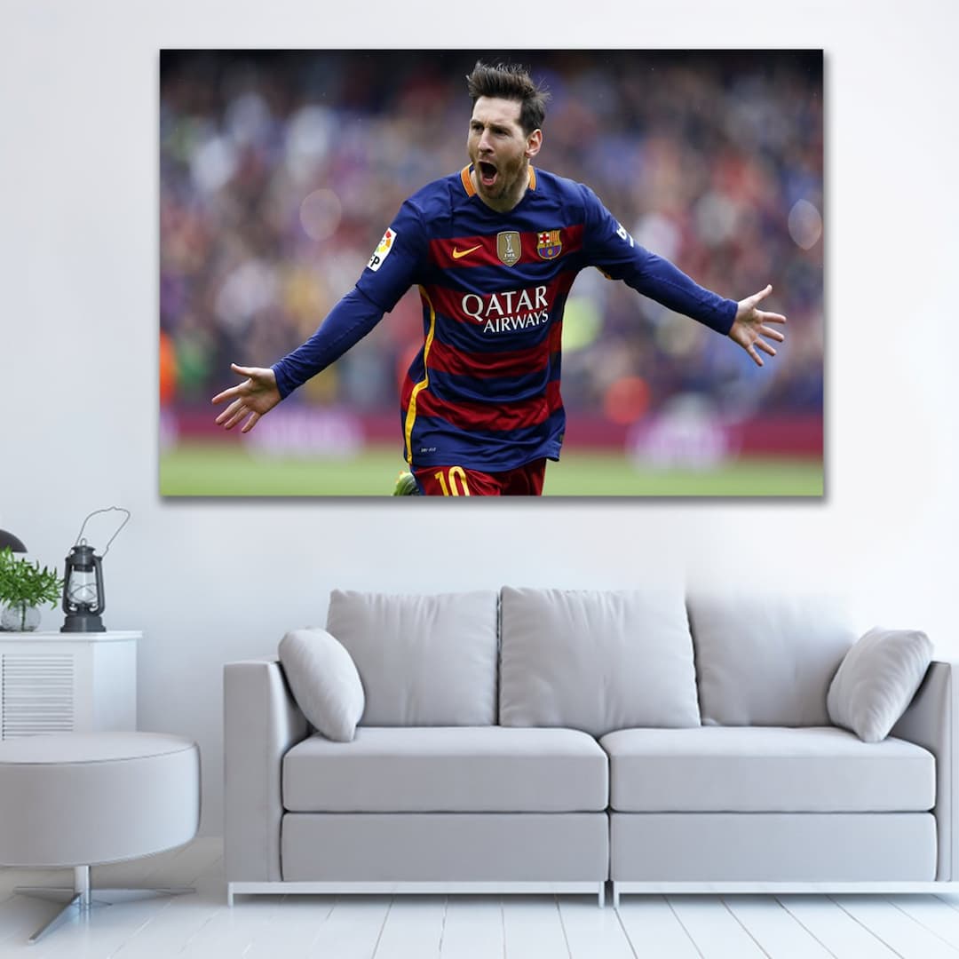 Tranh treo tường cầu thủ Messi 2