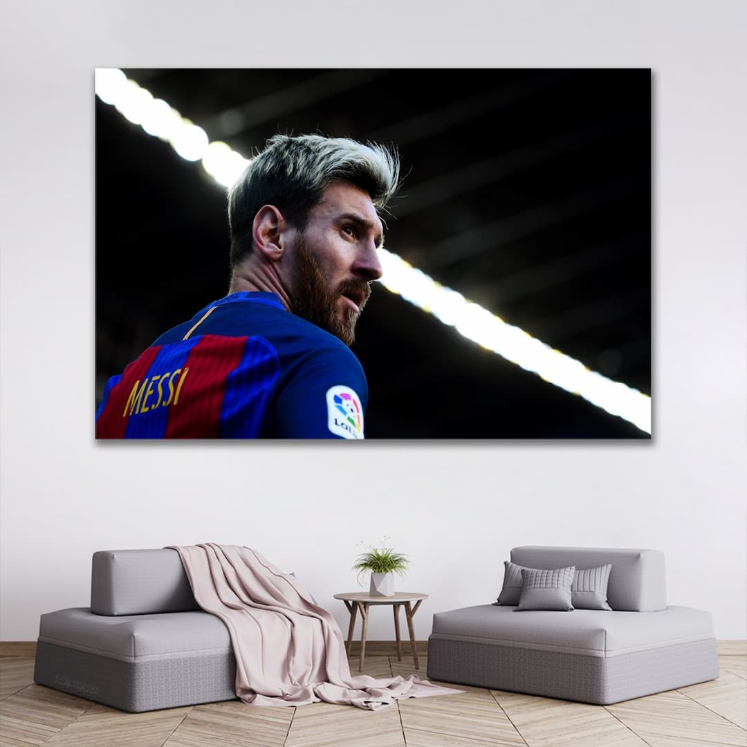 Tranh treo tường cầu thủ Messi 3