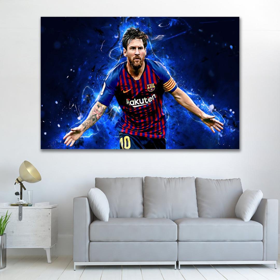 Tranh treo tường cầu thủ Messi 5