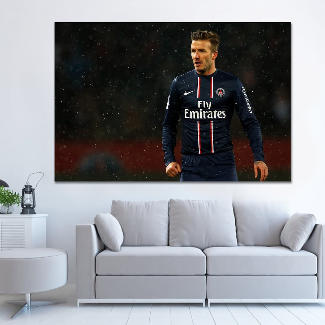 Tranh treo tường cầu thủ David Beckham 3