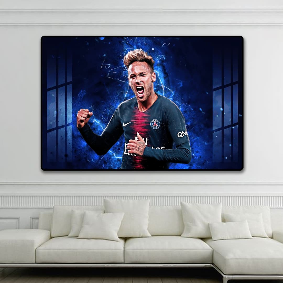 Tranh treo tường cầu thủ Neymar 3