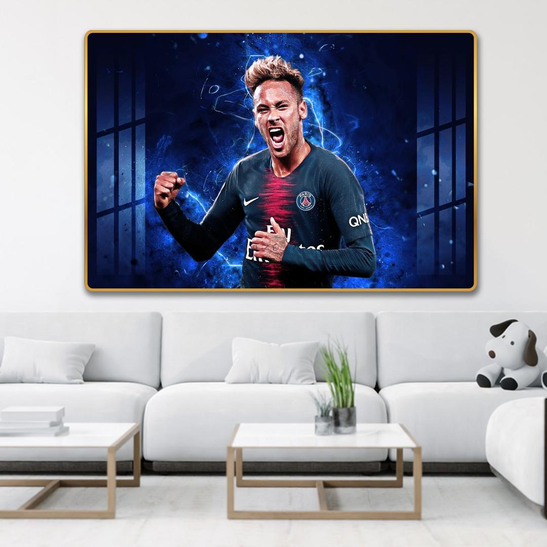 Tranh treo tường cầu thủ Neymar 3