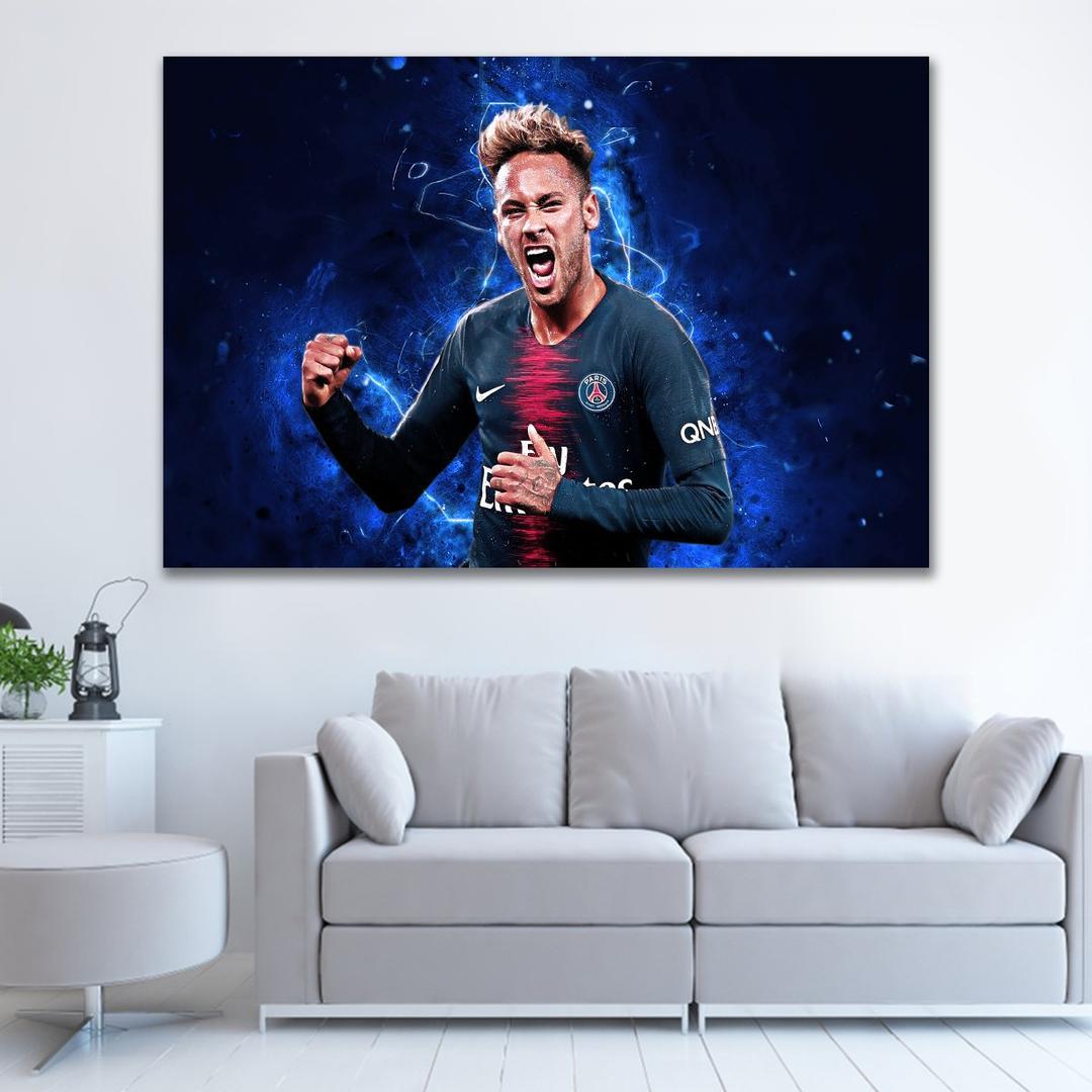 Tranh treo tường cầu thủ Neymar 3