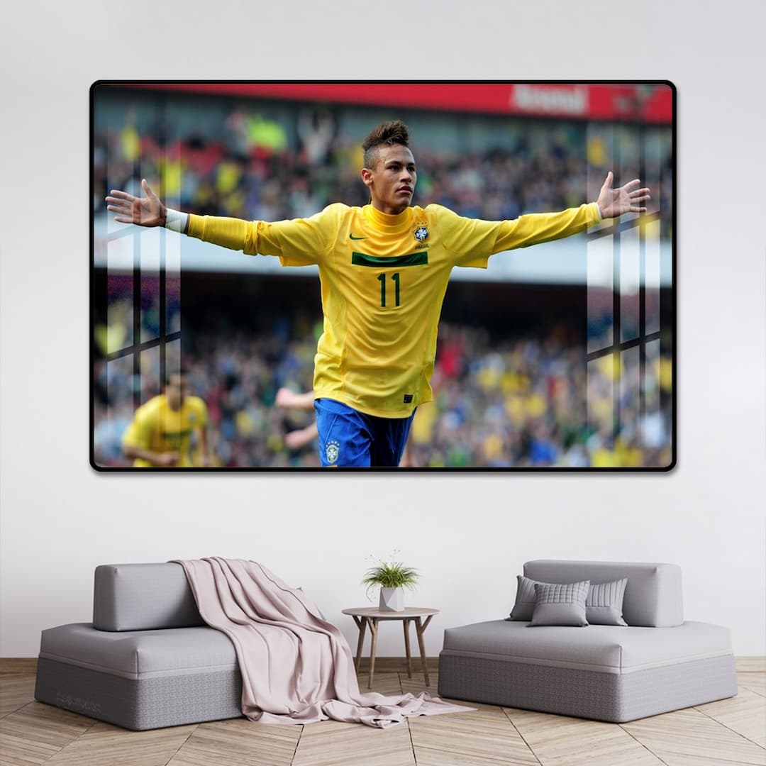 Tranh treo tường cầu thủ Neymar 4