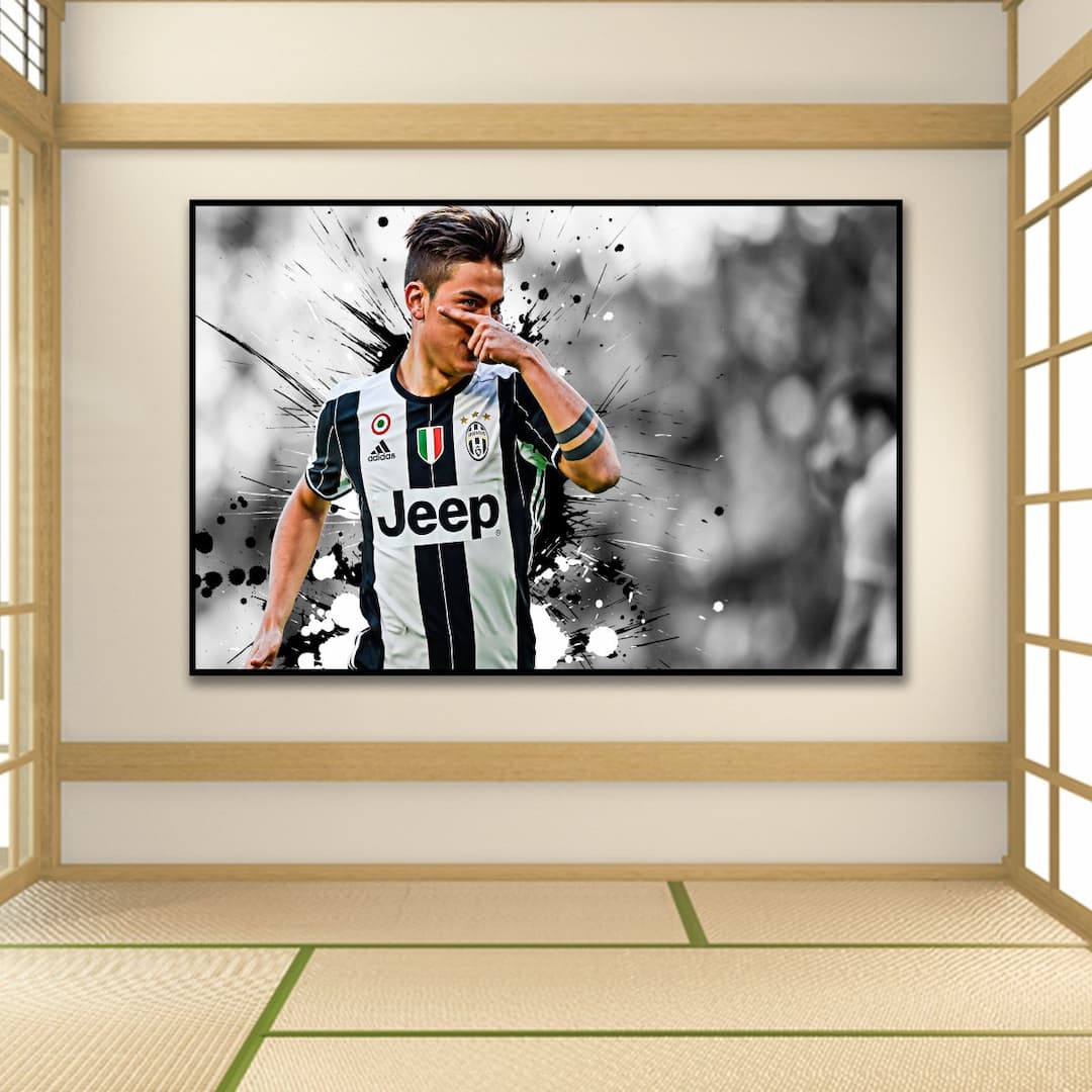 Tranh treo tường cầu thủ Paulo Dybala