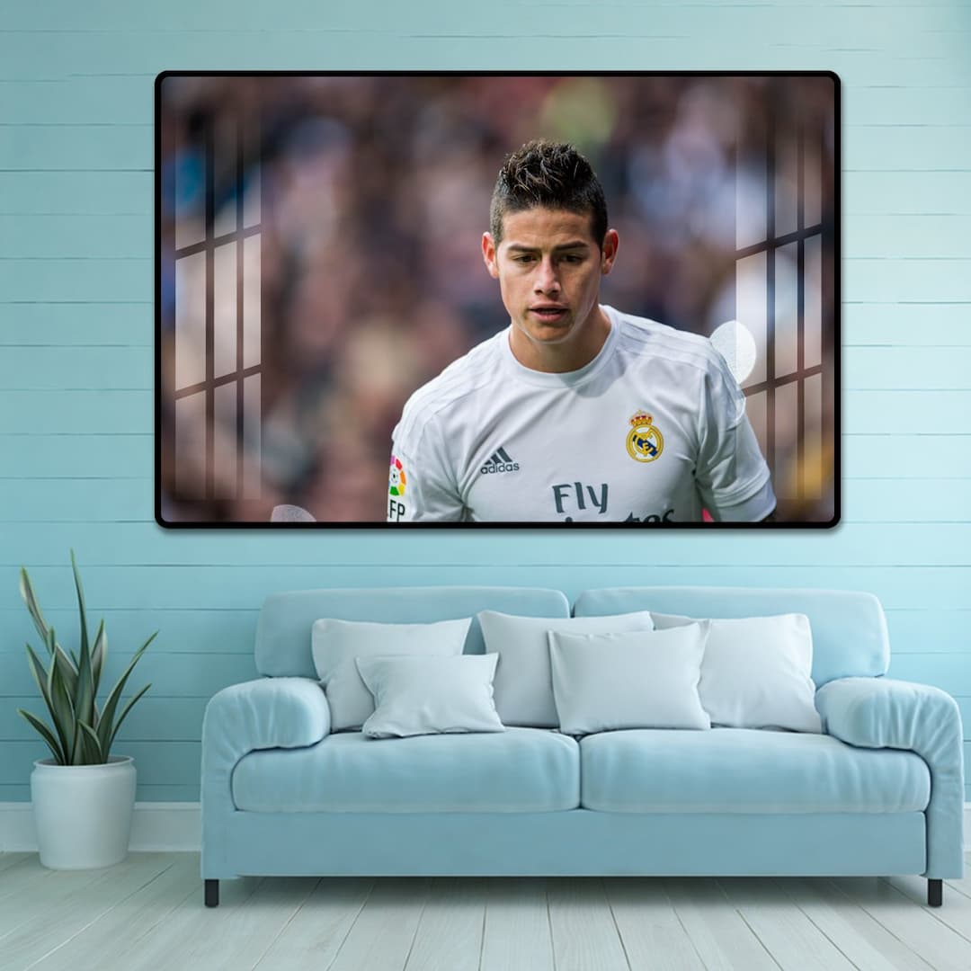 Tranh treo tường cầu thủ James Rodríguez 4