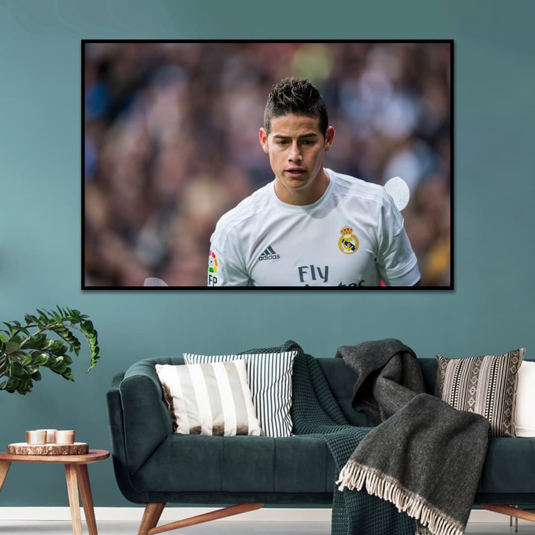 Tranh treo tường cầu thủ James Rodríguez 4